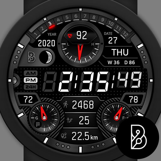 Boult Trai Smartwatch display