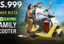 Ather Rizta Z Electric Scooter New Launch 2024 Full Review On Road Price Range Special Features