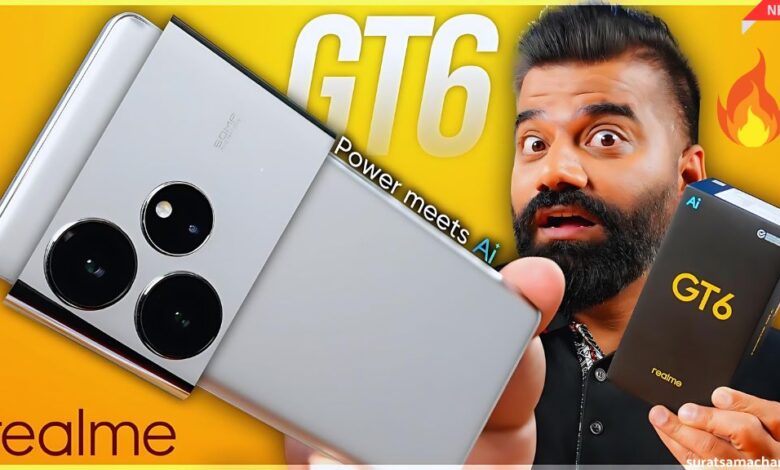 Realme GT 6 Unboxing First Look